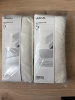 2x IKEA Varvial Hoeslaken 90x200 Nieuw!, Eenpersoons, Nieuw, Ophalen of Verzenden, Wit