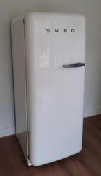 SMEG retro koelkast FAB28LB1 Wit, Witgoed en Apparatuur, Koelkasten en IJskasten, Ophalen, Gebruikt, 200 liter of meer, 60 cm of meer