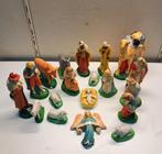 oude  kerststal van gips jaren 50-60, Diversen, Kerst, Ophalen of Verzenden, Gebruikt