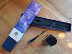 Glazen Dip Pen met Oost-Indische Inkt, Ophalen of Verzenden