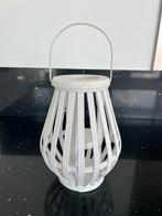 Bamboe wit kandelaar, Ophalen of Verzenden