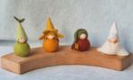 4 stuks: Vier seizoenen Seizoenstafel jaarring Vrije School, Verzenden, Nieuw, Figuurtje(s), Wolvilt