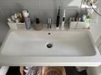Sphinx wastafel met Grohe kraan, Huis en Inrichting, Ophalen, 50 tot 100 cm, Zo goed als nieuw, Minder dan 100 cm