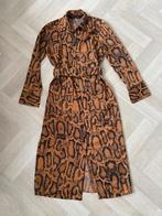 Zara Slangenprint Blouse Jurk Maat 36, Kleding | Dames, Jurken, Bruin, Zara, Ophalen of Verzenden, Zo goed als nieuw