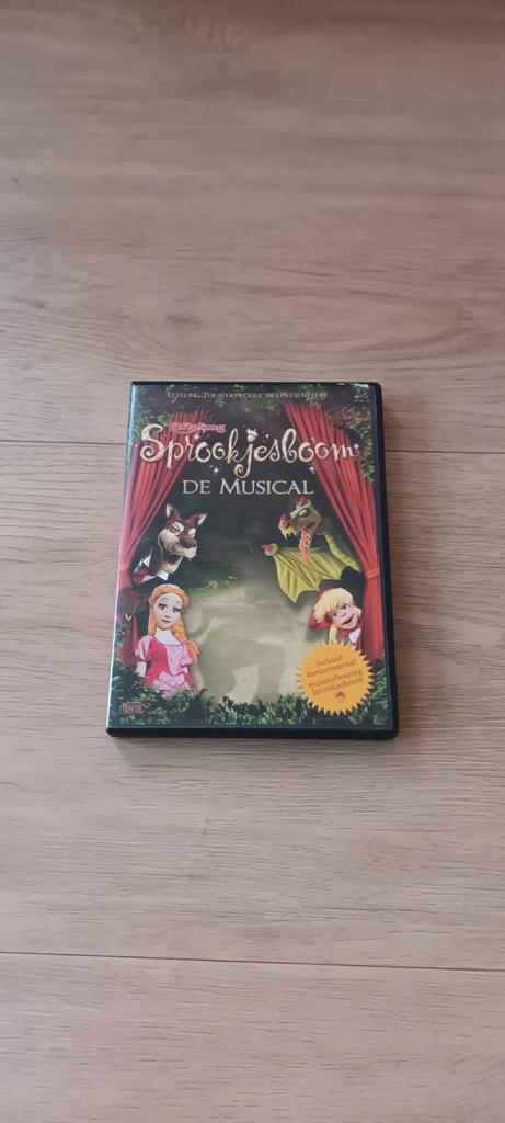 Efteling Sprookjesboom de Musical dvd, Verzamelen, Efteling, Zo goed als nieuw, Overige typen, Ophalen of Verzenden