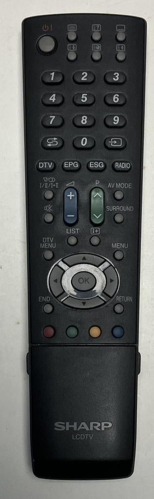 Sharp afstandsbediening GA538WJSA {8040}, Ophalen of Verzenden, Gebruikt, Tv