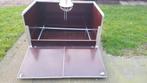 Werpkist te huur met warmtelamp, Ophalen, Gebruikt, 75 tot 110 cm, Minder dan 65 cm