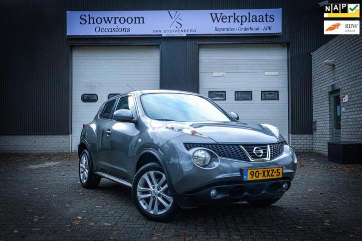 Nissan Juke 1.6 Acenta Eco NAP CRUISE, Auto's, Nissan, Bedrijf, Te koop, Juke, ABS, Airbags, Airconditioning, Boordcomputer, Centrale vergrendeling