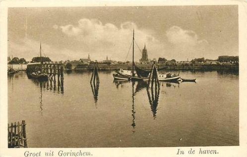 (377-615-017) Gorinchem In de Haven, Verzamelen, Ansichtkaarten | Nederland, Zuid-Holland, Verzenden