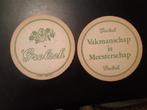 oud grolsch bier viltje vakmanschap is meesterschap, Ophalen of Verzenden, Nieuw, Viltje(s), Grolsch