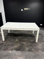 Witte tafel uitschuifbaar. Gratis afhalen, Ophalen, Gebruikt, Rechthoekig, 50 tot 100 cm