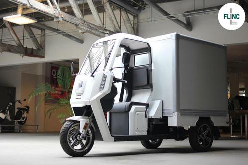 Flinc-EV Tuktuk Classic >>NU ZEER GUNSTIG GEPRIJSD <<<<, Auto's, Bestelauto's, Bedrijf, Te koop, 4x4, Achteruitrijcamera, Lichtmetalen velgen
