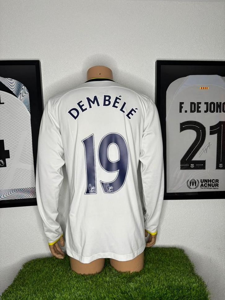 Tottenham thuisshirt 2014/2015 Dembele, Sport en Fitness, Voetbal, Zo goed als nieuw, Shirt, Maat L, Ophalen of Verzenden