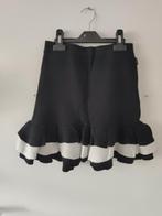 Reinders rok zwart wit met ruffles xs 34 nieuw, Zwart, Nieuw, Ophalen of Verzenden, Nikkie