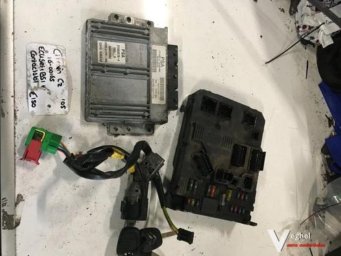Citroen C2 1.1     2005 ECU Set, Auto-onderdelen, Elektronica en Kabels, Gebruikt, Ophalen of Verzenden