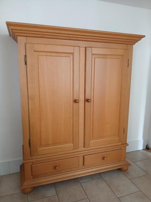 Licht eiken broodkast, Huis en Inrichting, Kasten | Buffetkasten, Zo goed als nieuw, 25 tot 50 cm, Met lade(s), Met deur(en), Met plank(en)