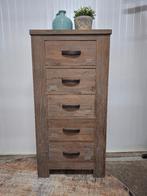 Ladenkast van massief teakhout, nieuw, Ophalen, 5 laden of meer, 100 tot 150 cm, Teakhout