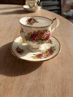 Elizabethan English Garden Kop en Schotel, Antiek en Kunst, Antiek | Servies compleet, Ophalen