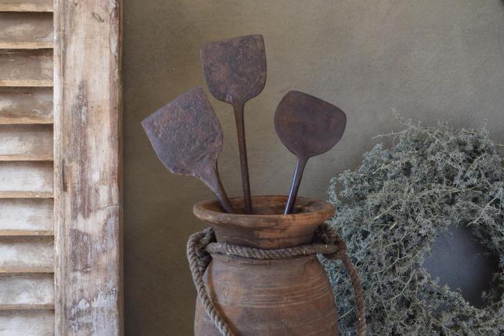 Oude metalen spatel Hoffz, Antiek en Kunst, Curiosa en Brocante, Ophalen