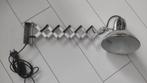 Vintage schaarlamp Ikea zilverkleurig V9604, Ophalen of Verzenden, Gebruikt, Metaal