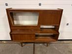 Vintage Deens highboard kast, Ophalen, Gebruikt