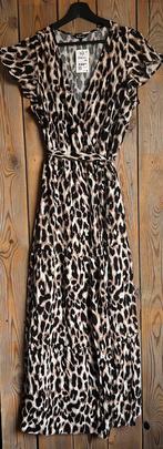 Nieuwe tijgerprint wikkeljurk MS Mode maat 44, Bruin, Maat 42/44 (L), Nieuw, Ophalen of Verzenden