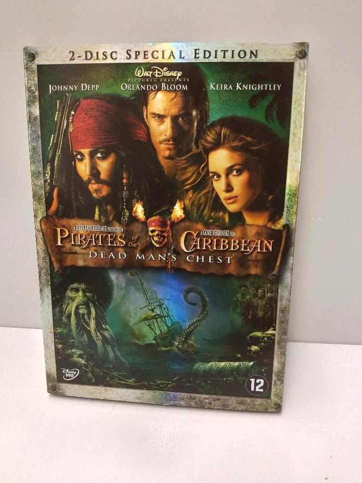 DVD - Pirates of the Caribbean - Dead Man's Chest, Cd's en Dvd's, Dvd's | Avontuur, Zo goed als nieuw, Boxset, Vanaf 12 jaar, Ophalen of Verzenden