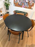 Stoelen en 4 stoelen te koop, Ophalen, 100 tot 150 cm, Rond, Zo goed als nieuw