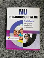 Nu Pedagogisch werk, Ophalen of Verzenden, Zo goed als nieuw, Noordhoff Uitgevers, MBO