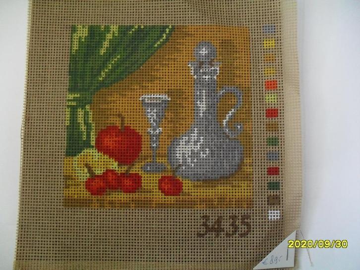 NIEUW voorbedrukt stramien stilleven 3435. Verkoop ook DMC, Hobby en Vrije tijd, Borduren en Borduurmachines, Nieuw, Onderdeel of Toebehoren