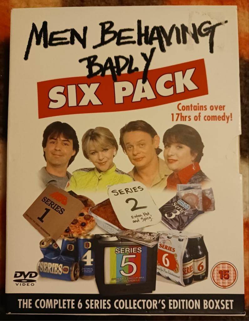 Men Behaving Badly - Complete Serie, Cd's en Dvd's, Alle leeftijden, Boxset, Ophalen of Verzenden, Zo goed als nieuw