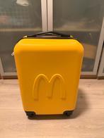 Gele McDonald's Koffer met Wieltjes - Compact, Sieraden, Tassen en Uiterlijk, Koffers, Ophalen, Gebruikt, 50 tot 60 cm, Hard kunststof