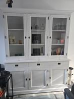 Buffetkast met glazen deuren, 150 tot 200 cm, Ophalen of Verzenden, 25 tot 50 cm, Met deur(en)