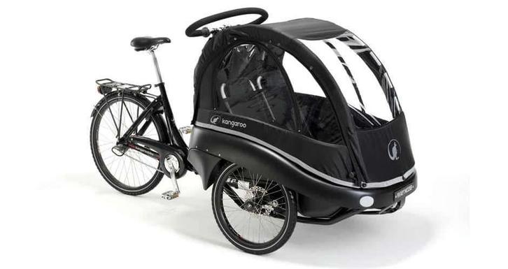 Winther Kangaroo Lite Bakfiets met 25% korting, Fietsen en Brommers, Fietsen | Bakfietsen, Nieuw, Overige merken, 3 kinderen, Elektrisch