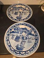 2 Blond Amsterdam Pannekoekenborden - Prima Staat, Porselein of Keramiek, Schaal, Blond Amsterdam, Ophalen of Verzenden