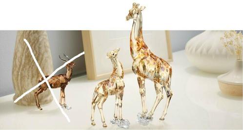 Swarovski Giraf Mudiva + Baby Giraffe nieuw, Verzamelen, Swarovski, Nieuw, Figuurtje, Ophalen of Verzenden