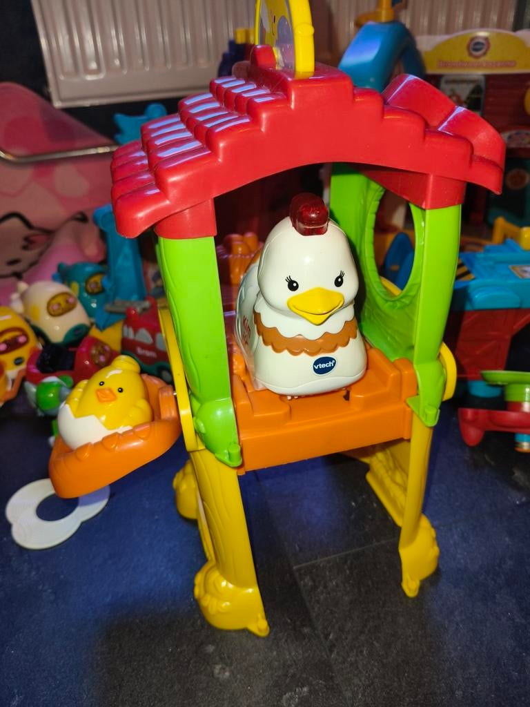 Vtech compleet kippenhok, Ophalen, Zo goed als nieuw