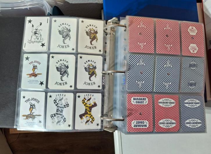 Enorme verzameling jokers in 116 mappen, Verzamelen, Complete verzamelingen en Collecties, Ophalen