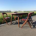 Set 4 AWA scissor pelikaan stoel en tafel Webe Teeffelen, Ophalen, Gebruikt, Nvt, Eén