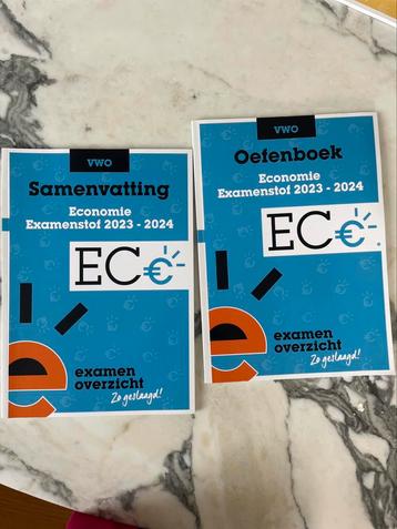 VWO Economie Samenvatting en Oefenboek.. beschikbaar voor biedingen