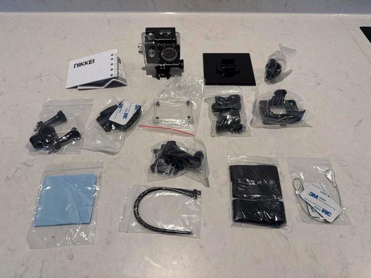 Nikkei HD Action Camera - Zonder Oplader, Audio, Tv en Foto, Actiecamera's, Gebruikt, Ophalen of Verzenden