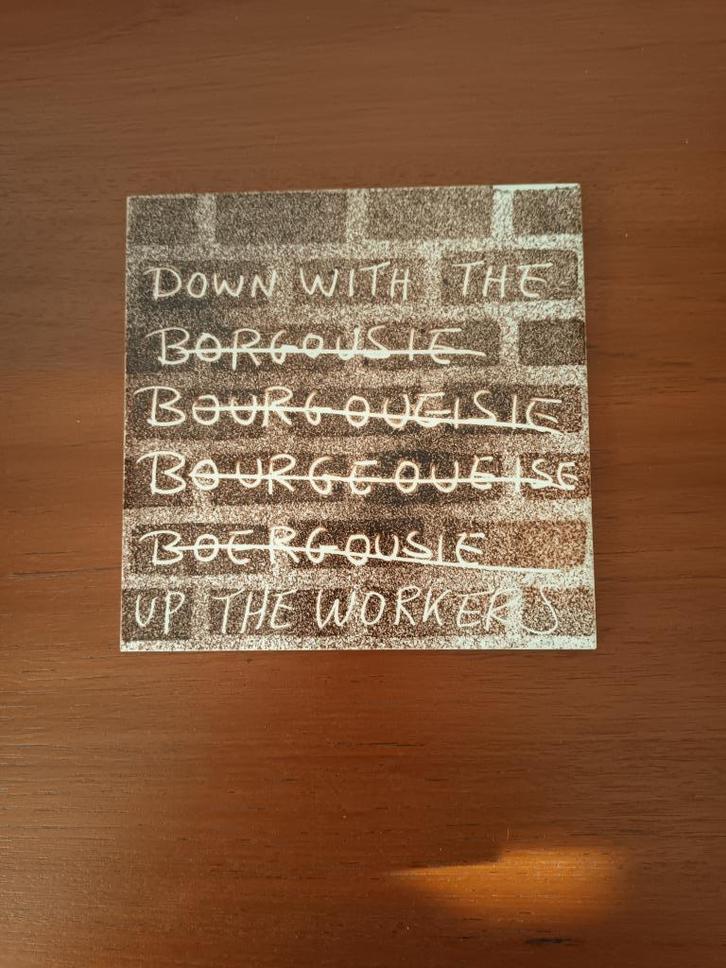 Tegel/ Badgen PotteryOxon, Antiek en Kunst, Antiek | Keramiek en Aardewerk, Ophalen of Verzenden