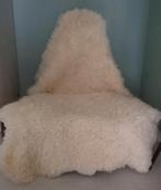 Groot naturel krul schapenvacht, Ophalen of Verzenden, Nieuw, 100 tot 150 cm, 50 tot 100 cm