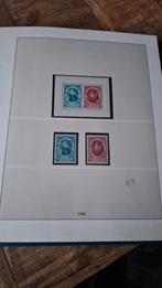Deel 1 Postzegels Belgie 1941-1945 in Lindner album, Ophalen of Verzenden
