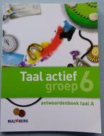 9789034568724 Taal actief 4, groep 6 Antwoordenboek Taal A, Verzenden, Zo goed als nieuw, Overige niveaus, Nederlands