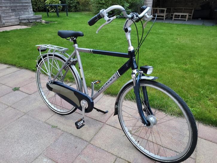 Batavus Intermezzo De Luxe Herenfiets, Fietsen en Brommers, Fietsen | Heren | Herenfietsen, Gebruikt, Batavus, 57 tot 61 cm, Versnellingen