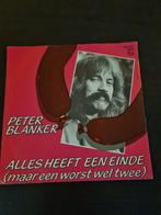 Piratensingle van Peter Blanker  : alles heeft een einde, Cd's en Dvd's, Vinyl | Nederlandstalig, Overige formaten, Gebruikt, Ophalen of Verzenden