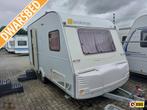 Sterckeman Starlett 420 CP 2002 Voortent/Fietsenrek, Caravans en Kamperen, Caravans, Dwarsbed, Sterckeman, Bedrijf, Tot en met 3