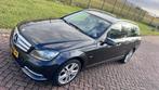 Mercedes-Benz C-Klasse C180 BE Estate Aut7 2011 Zwart, Auto's, Automaat, Zwart, 1796 cc, Zwart