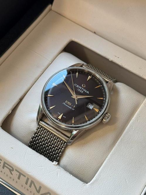 Certina DS-1 Automatic Powermatic 80, Sieraden, Tassen en Uiterlijk, Horloges | Heren, Gebruikt, Polshorloge, Overige merken, Staal
